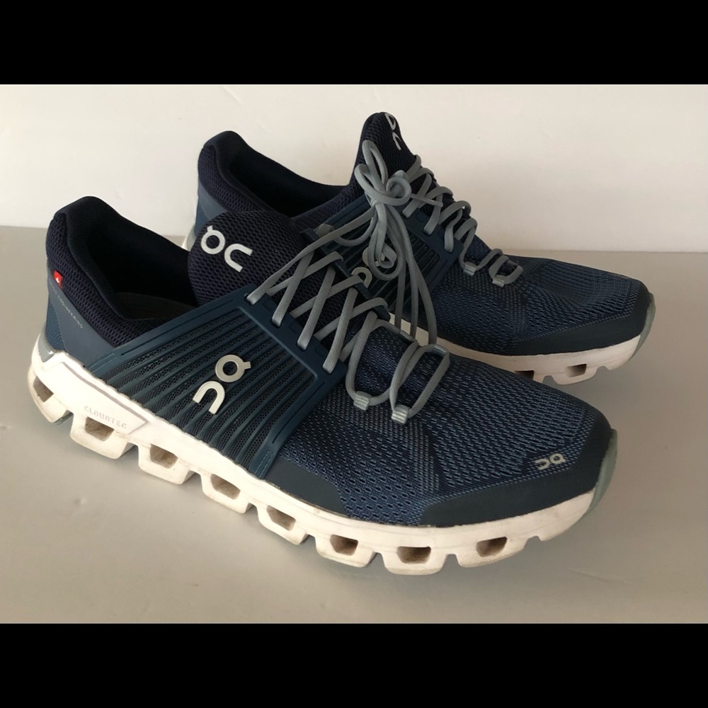 On Cloud Mens On Cloud Swift Navy/White 10 - image 1